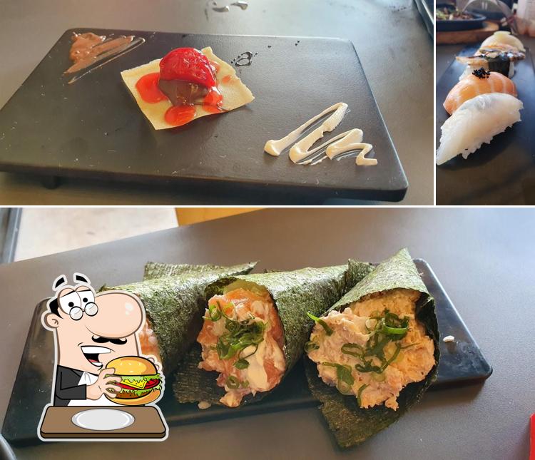 Experimente um hambúrguer no Restaurante Japonês - HAISAI