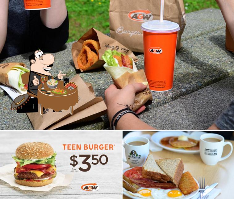 Nourriture à A&W Canada