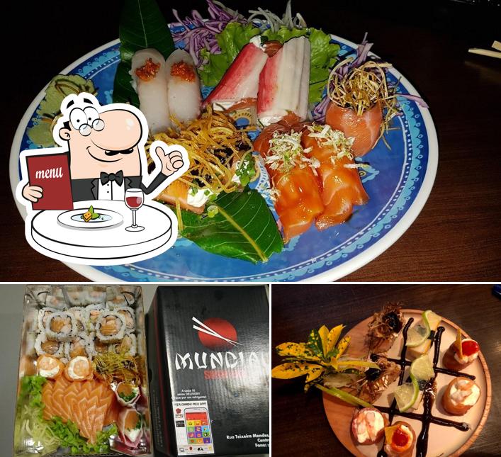 Food at Mundial Sushi Bar