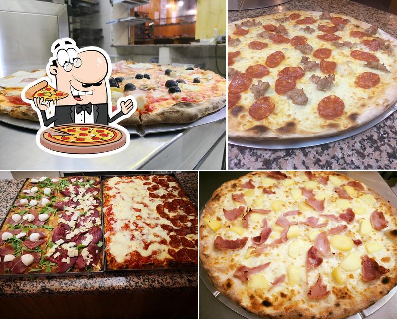 A Al Castelletto, puoi ordinare una bella pizza