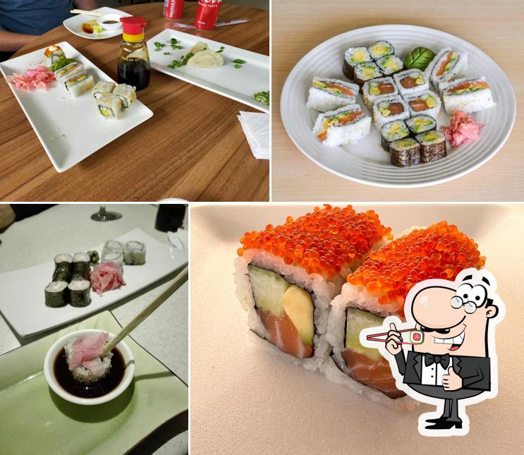 Pide uno de sus diferentes tipos de sushi