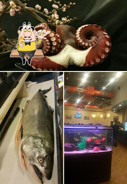Попробуйте блюда с морепродуктами в "Pho An & Sushi Bar"