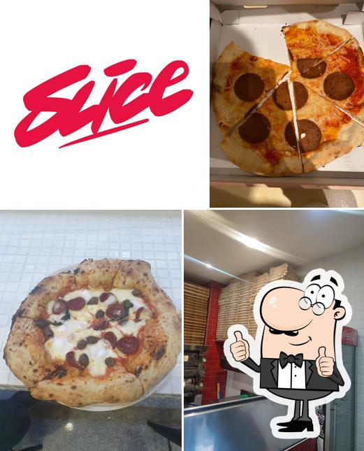 Взгляните на изображение ресторана "SLICE PIZZA"