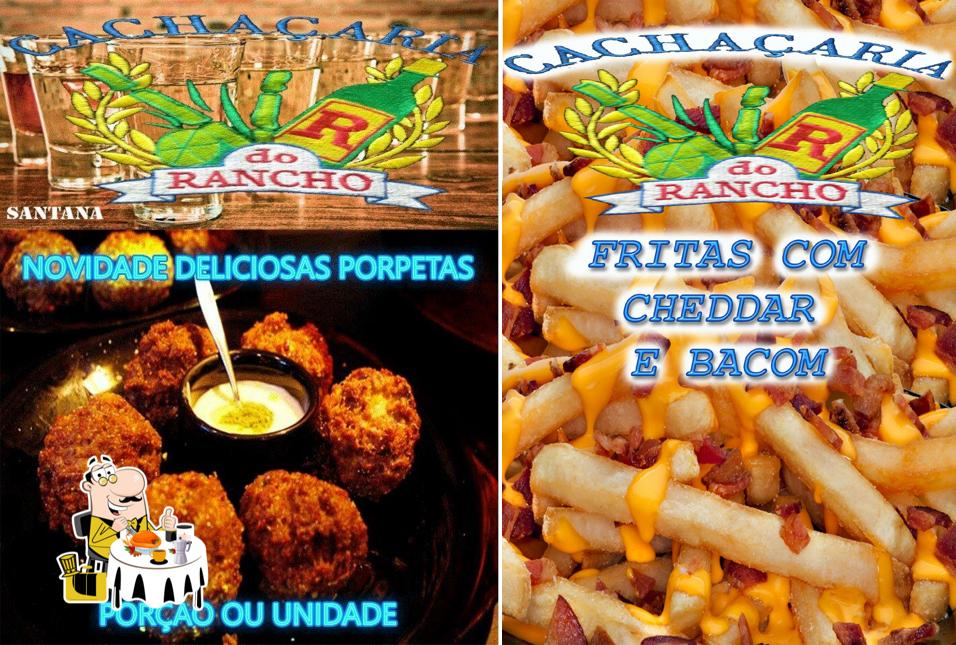 Falafels em Cachaçaria do Rancho Santana