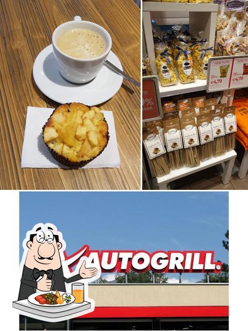 Cibo al Autogrill Riviera Sud