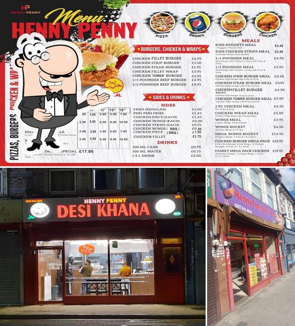Взгляните на снимок ресторана "Henny Penny Desi Khana"
