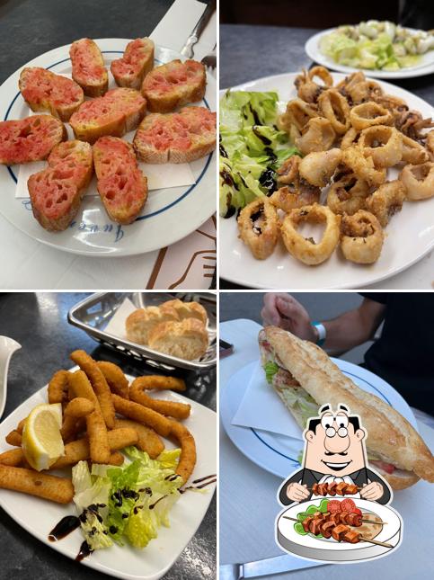 Food at Bar Restaurante Juventus