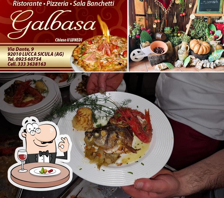 Cibo al Pizzeria Ristorante Galbasa