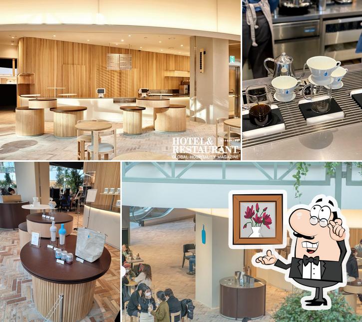 Check out how Blue Bottle Coffee Yeouido Cafe looks inside