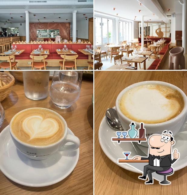 L’image de la intérieur et boire concernant Café Compagnon