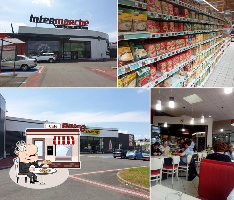 L'extérieur de Intermarché SUPER Le Lude