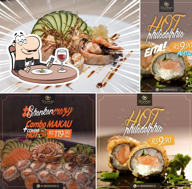 Comida em Shunkan Sushi Delivery Caràzinho RS