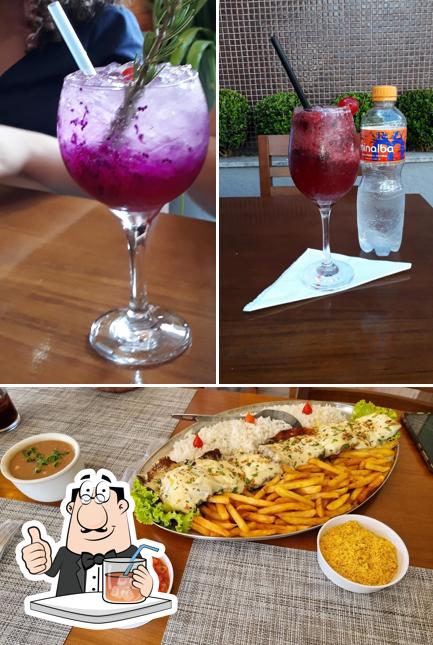 Напитки и еда в Di Garden Restaurante