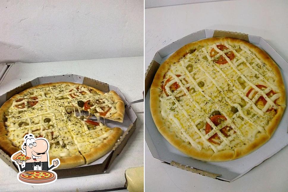 Consiga diferentes variedades de pizza