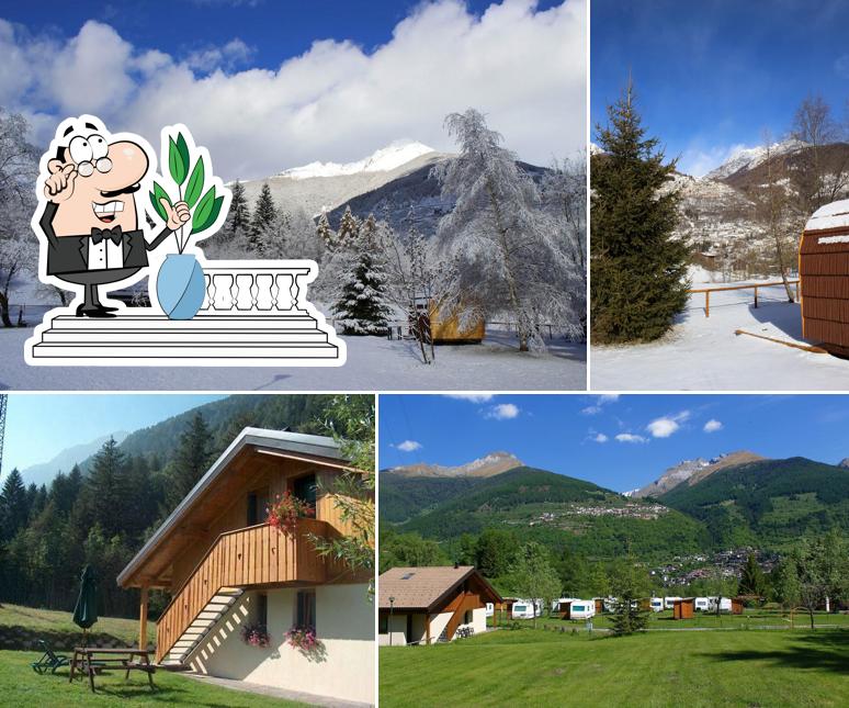 Guarda gli esterni di Camping & Chalet Presanella