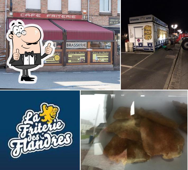 Here's a pic of La Friterie des Flandres