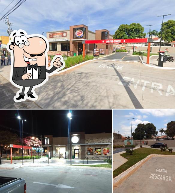 O exterior do Burger King Drive Thru