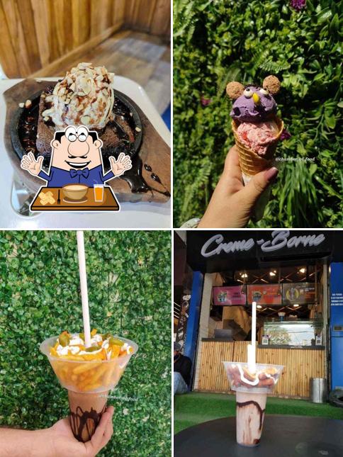 Meals at Cremeborne - Ice Creams and Desserts