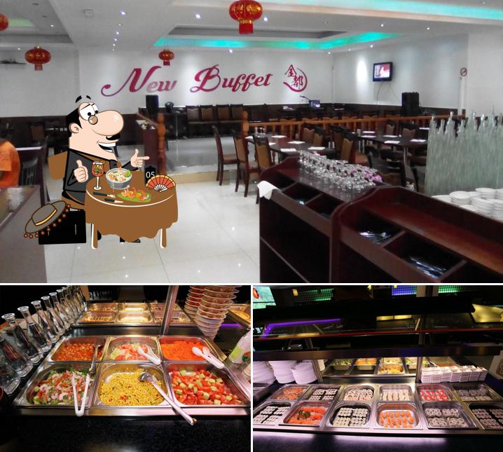 L’image de la nourriture et intérieur concernant New Buffet