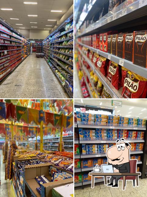 O interior do Sonda Supermercados - Cajamar I