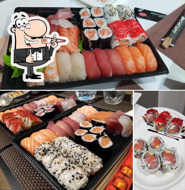 Ordina le varie opzioni di sushi