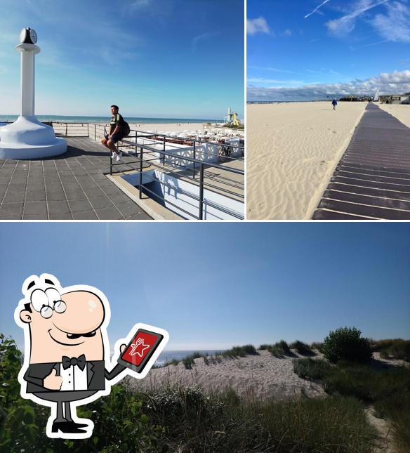 L'extérieur de Le Touquet's Beach