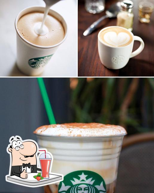 Profitez d'un verre à Starbucks