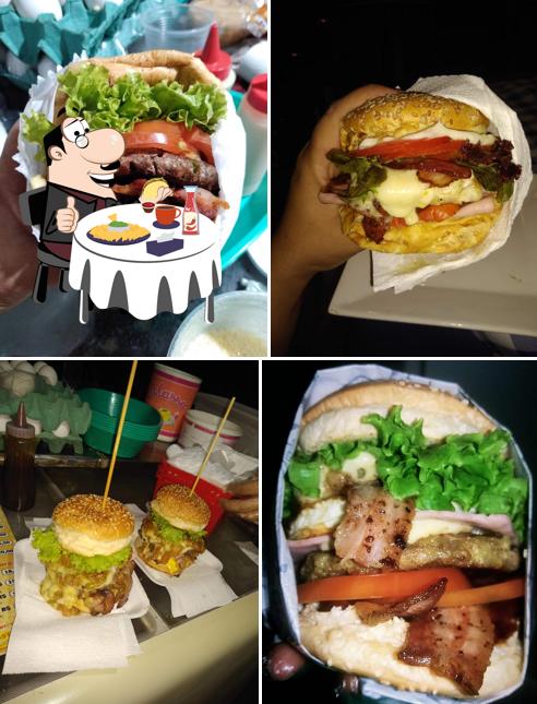 Delicie-se com um hambúrguer no Gibi Burguer Lanches