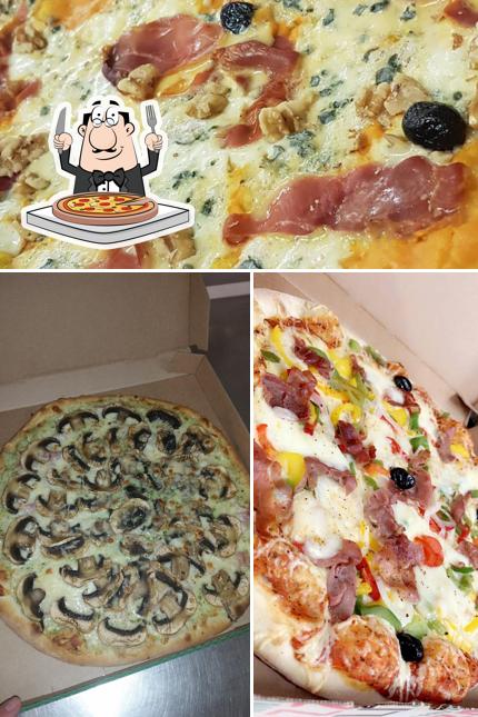 Elige entre diferentes formatos de pizza