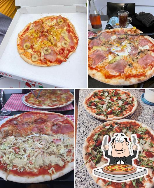 Bestellt eine Pizza bei Pizzeria del Parco
