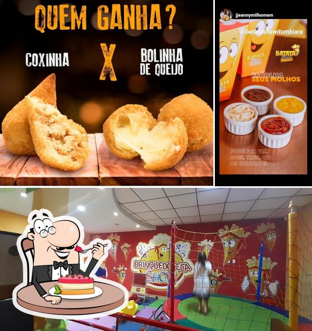 Batata iub serve uma gama de pratos doces