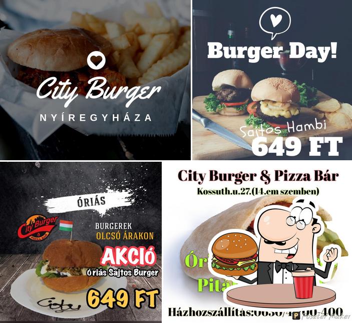 Отведайте гамбургеры в "City Burger & Pizza"