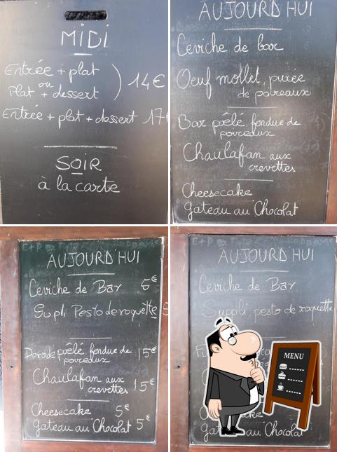 Le menu du tableau présente les options disponibles)