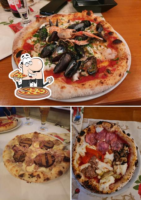 En Ristorante Pizzeria Pompei, puedes saborear una pizza