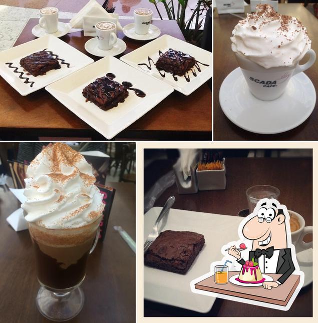Scada Café offers a range of sweet dishes