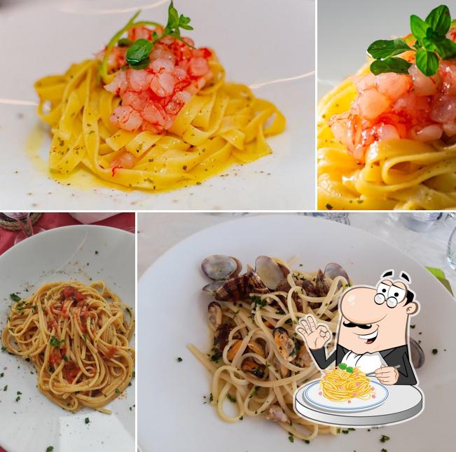 Spaghetti alla carbonara al Dio del Mare Gallipoli