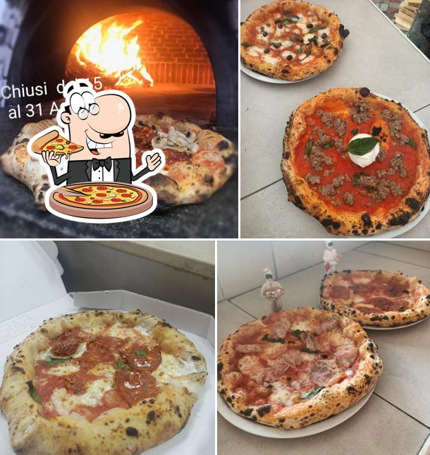 Essayez des pizzas à Pizzeria Barilotto Pasquale