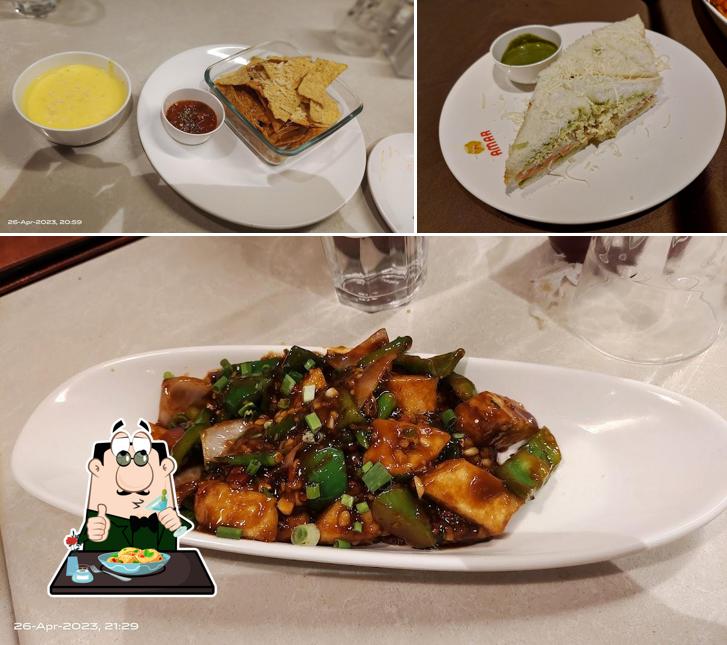 Food at Amar Restaurant & Juice Center