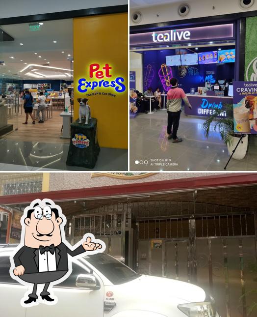 Among different things one can find interior and exterior at CK Araneta Square