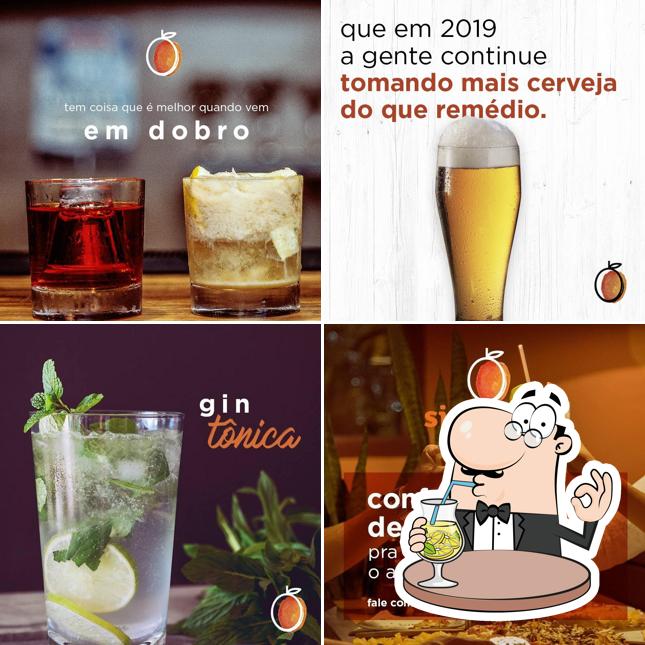 Prove uma bebida do menu