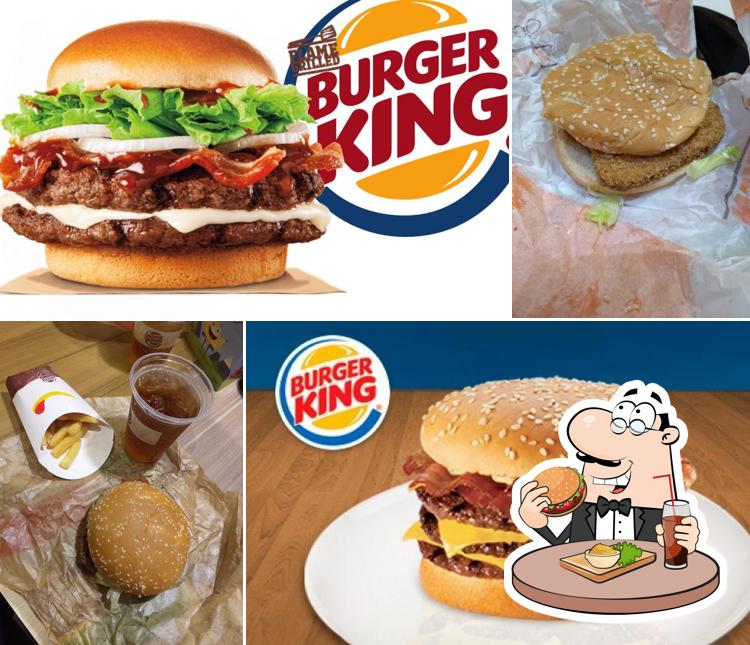 Peça um hambúrguer no Burger King