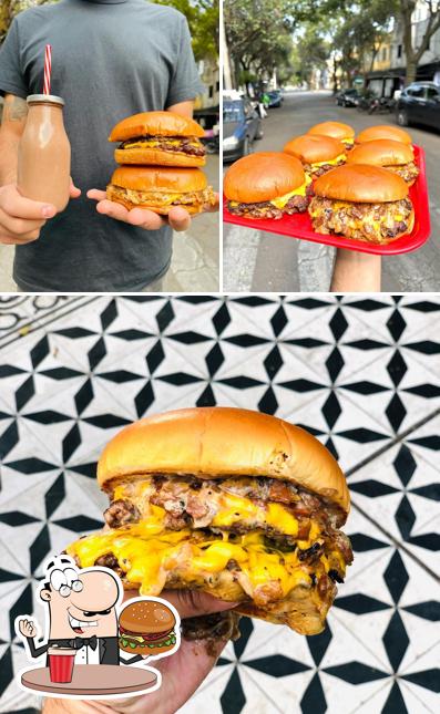 Treat yourself to a burger at Chubbies Burger Satélite