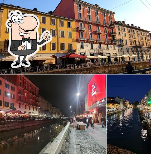 Gli esterni di La Prosciutteria Milano Navigli