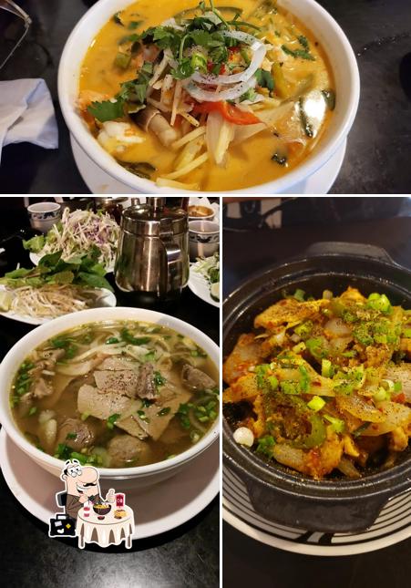 Food at Cafe Hoang Vietnamese & Thai