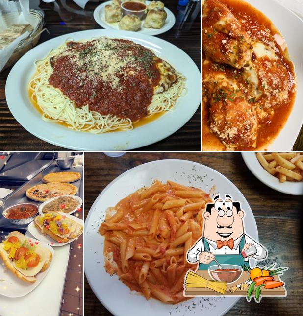 Spaghetti bolognese at Armando’s Pizza Zebulon