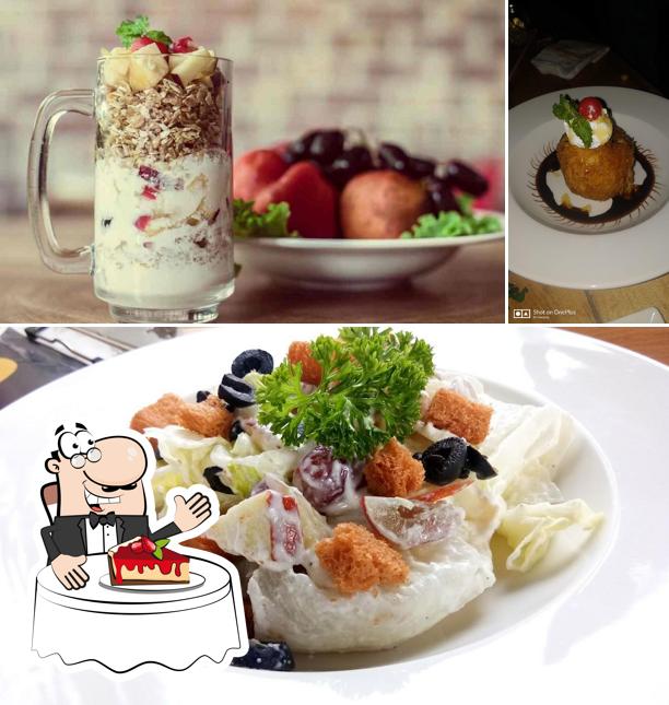 The Filos - Café & Continental Restaurant offers a selection of desserts