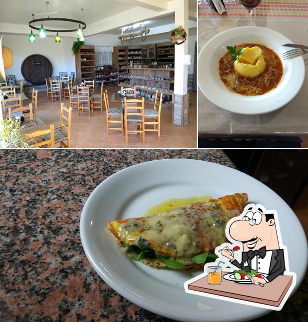 Confira a imagem apresentando comida e interior no Varejo Vinhas Do Vale