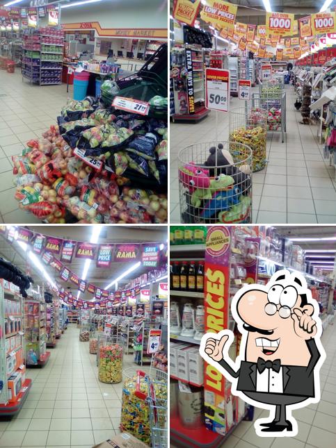 L'intérieur de Shoprite Tsakane