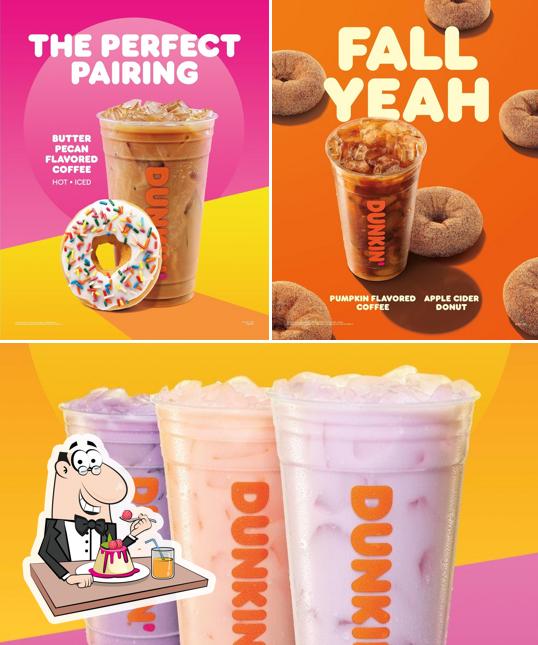 "Dunkin'" представляет гостям разнообразный выбор сладких блюд