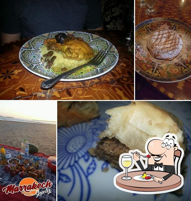 Food at Marrakesh Restaurant